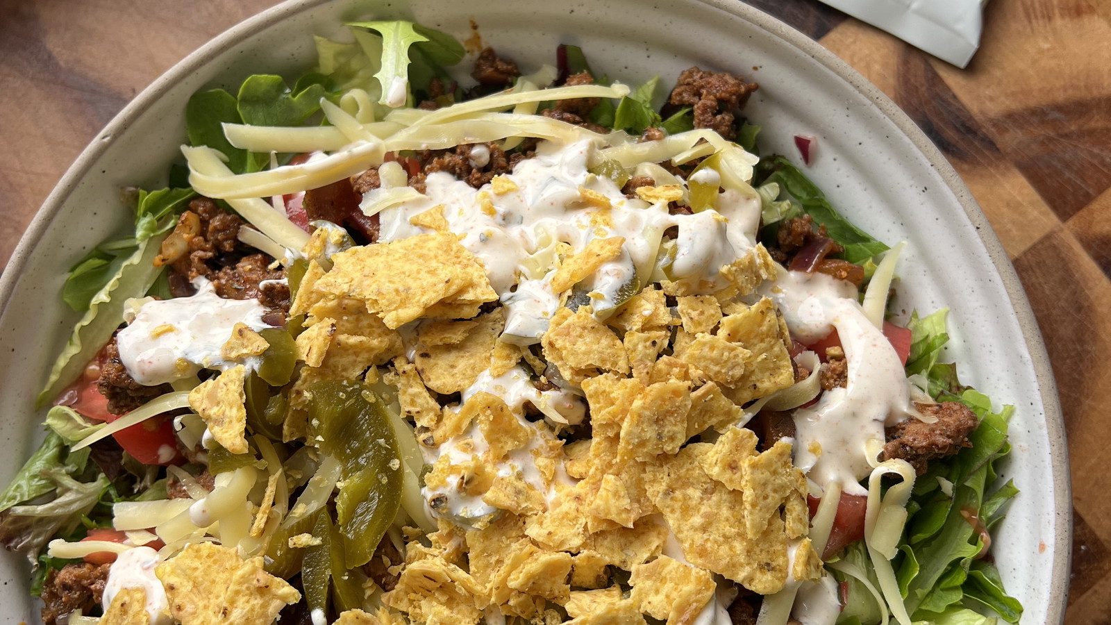 Image of Crunchy Beef Taco Bowl