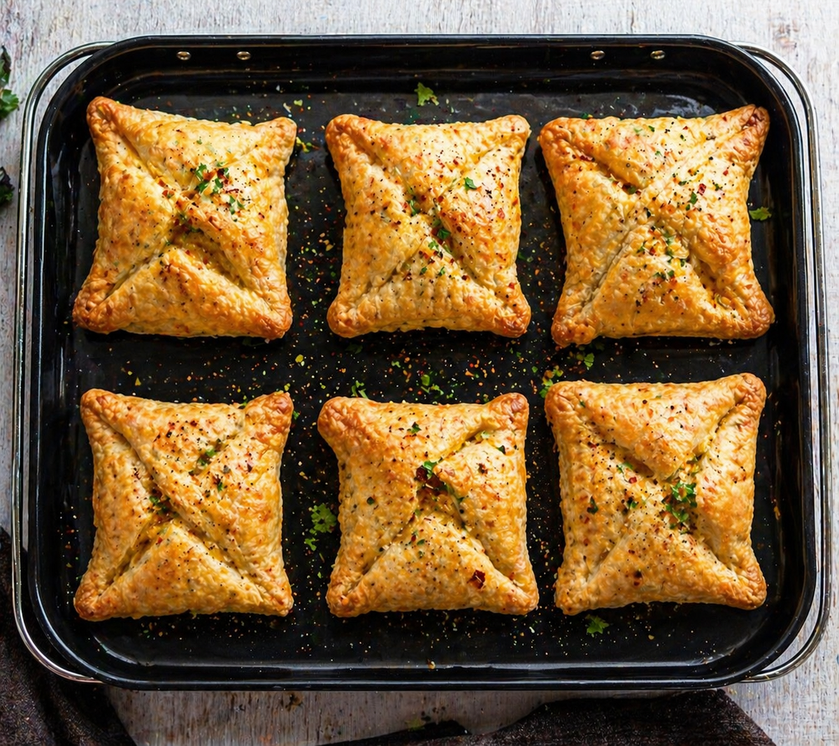 Egg puff patties
