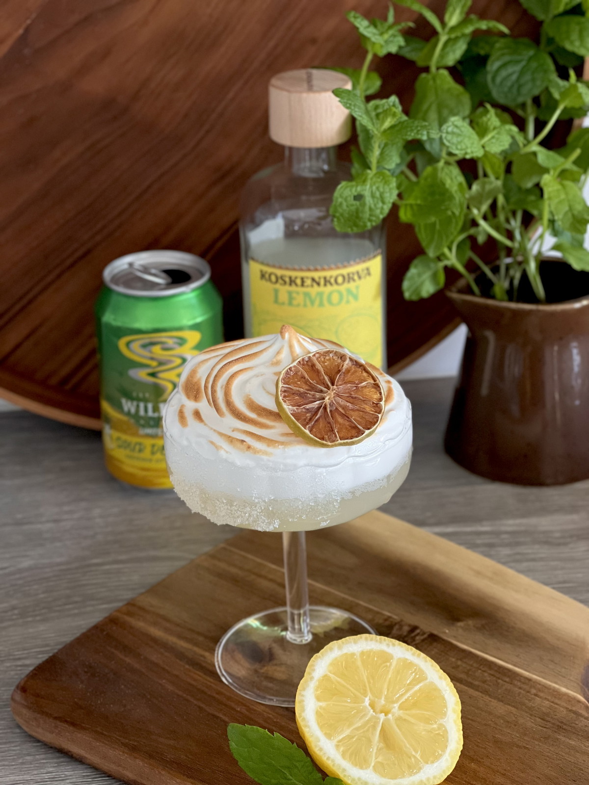 Citron Maräng Cocktail