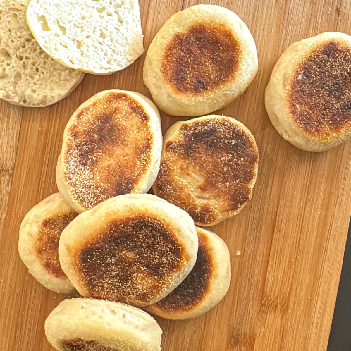 Sourdough English Muffins Recipe