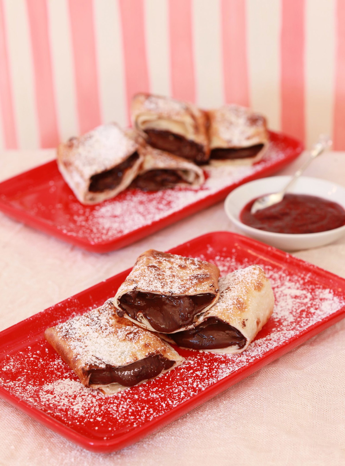 Chilli Chocolate Chimichangas
