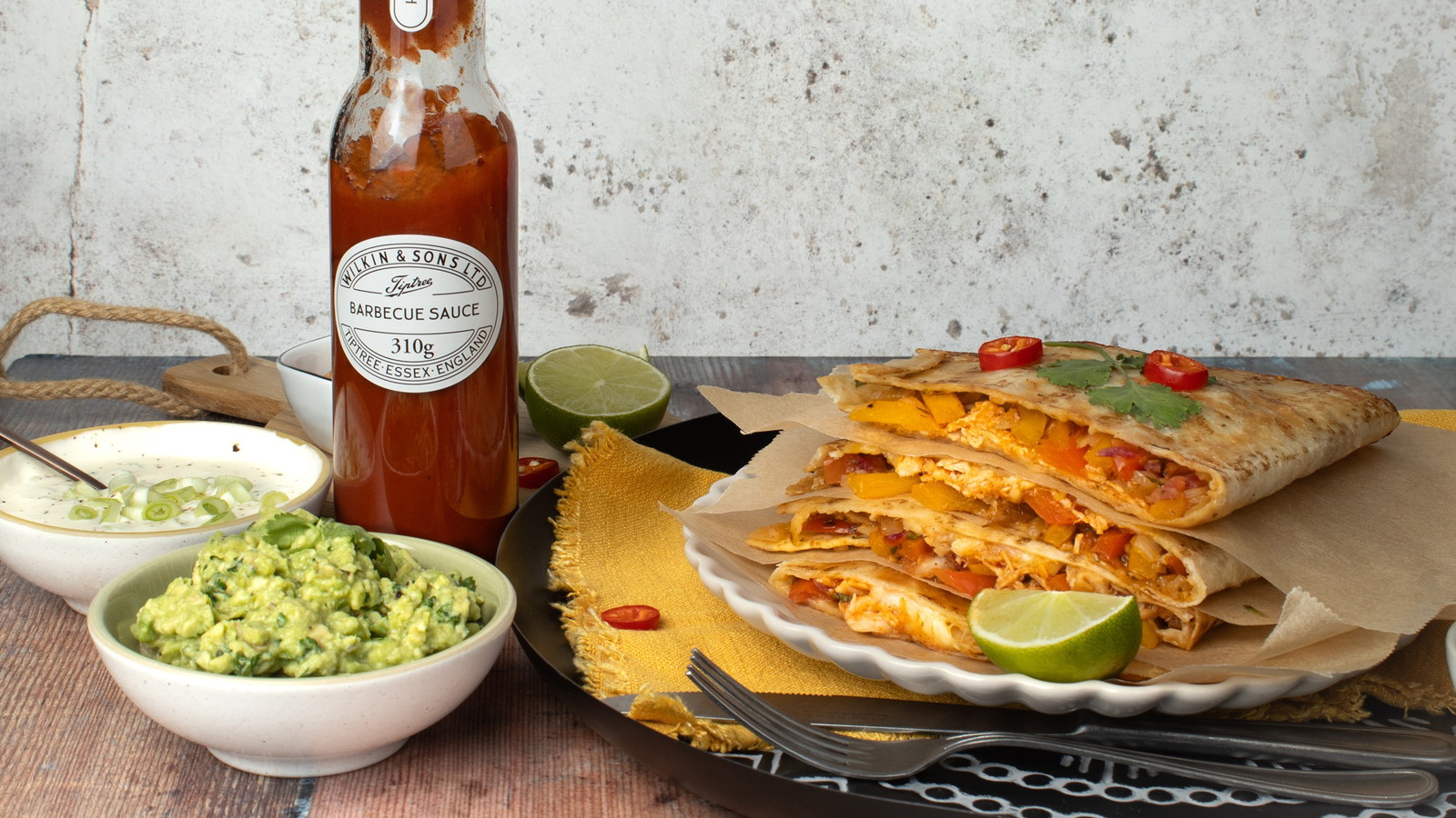 Image of BBQ Chicken Quesadillas