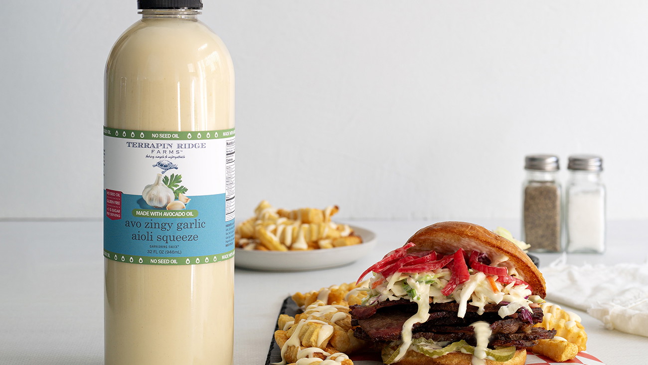 Image of Zingy Garlic Aioli Coleslaw Brisket Sandwiches