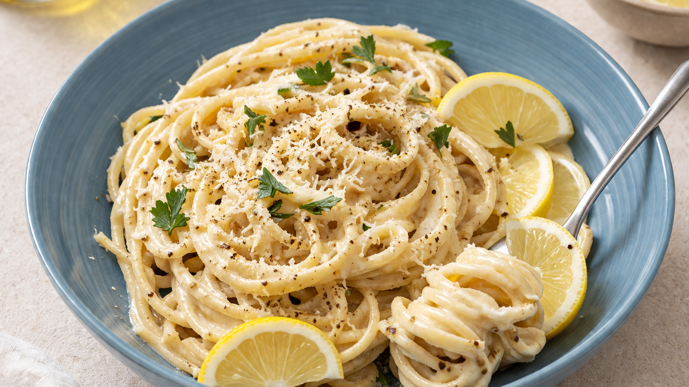 Image of Lemon Pasta á la Mamma