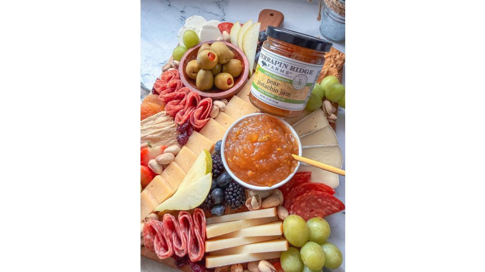 Image of Pear Pistachio Charcuterie Board