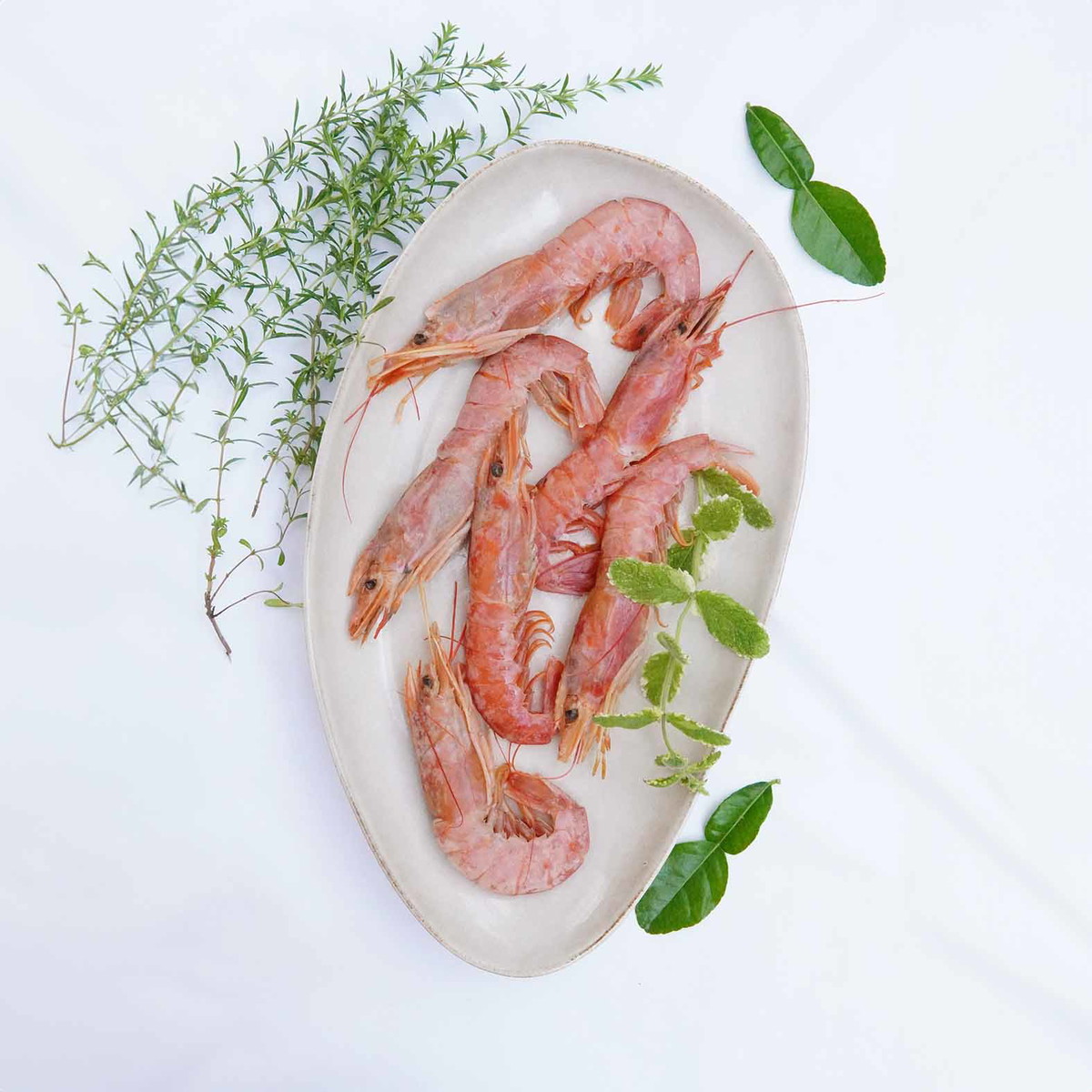 Riesengarnelen auf dem Grill