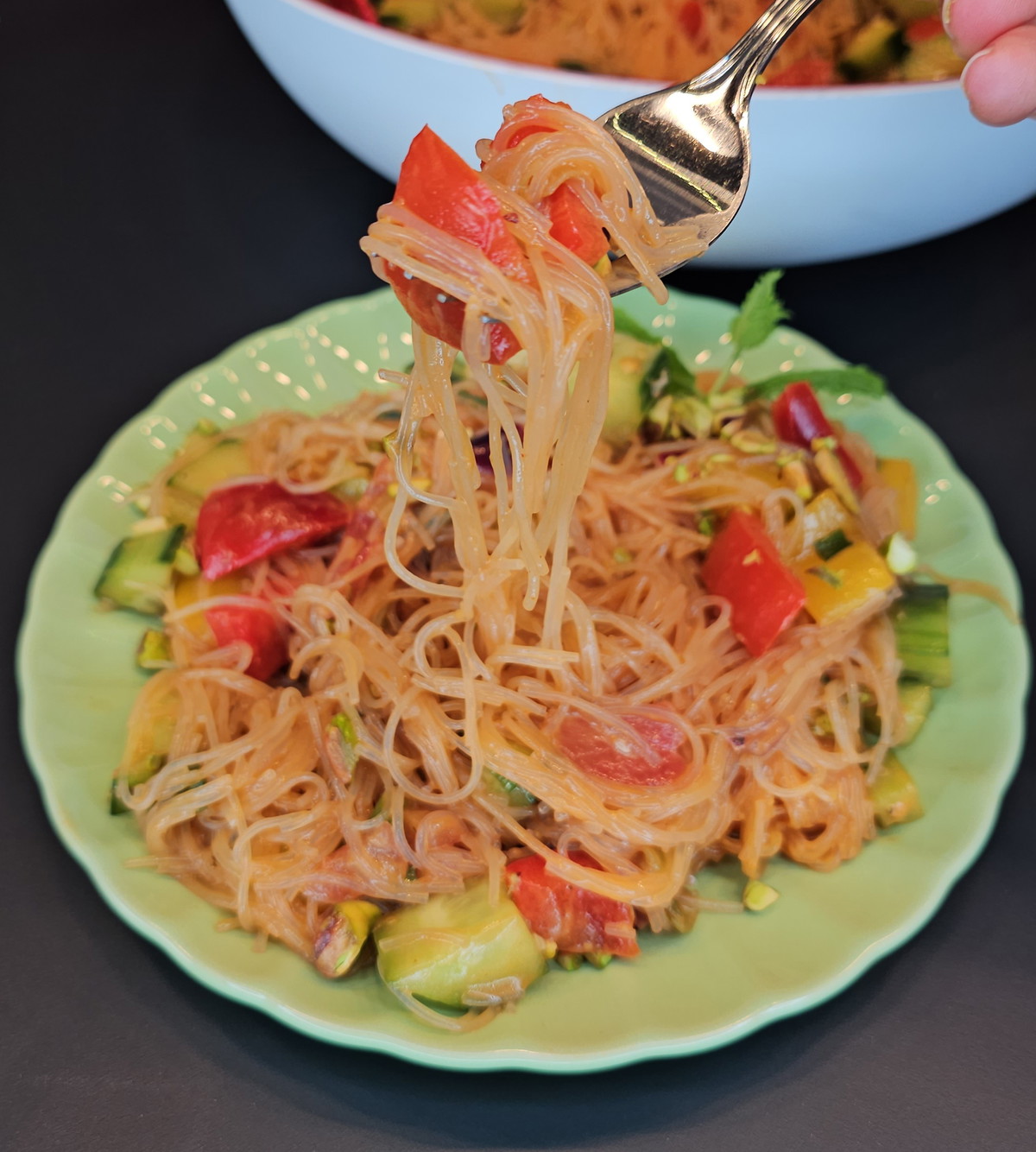 Asiatischer Sommersalat