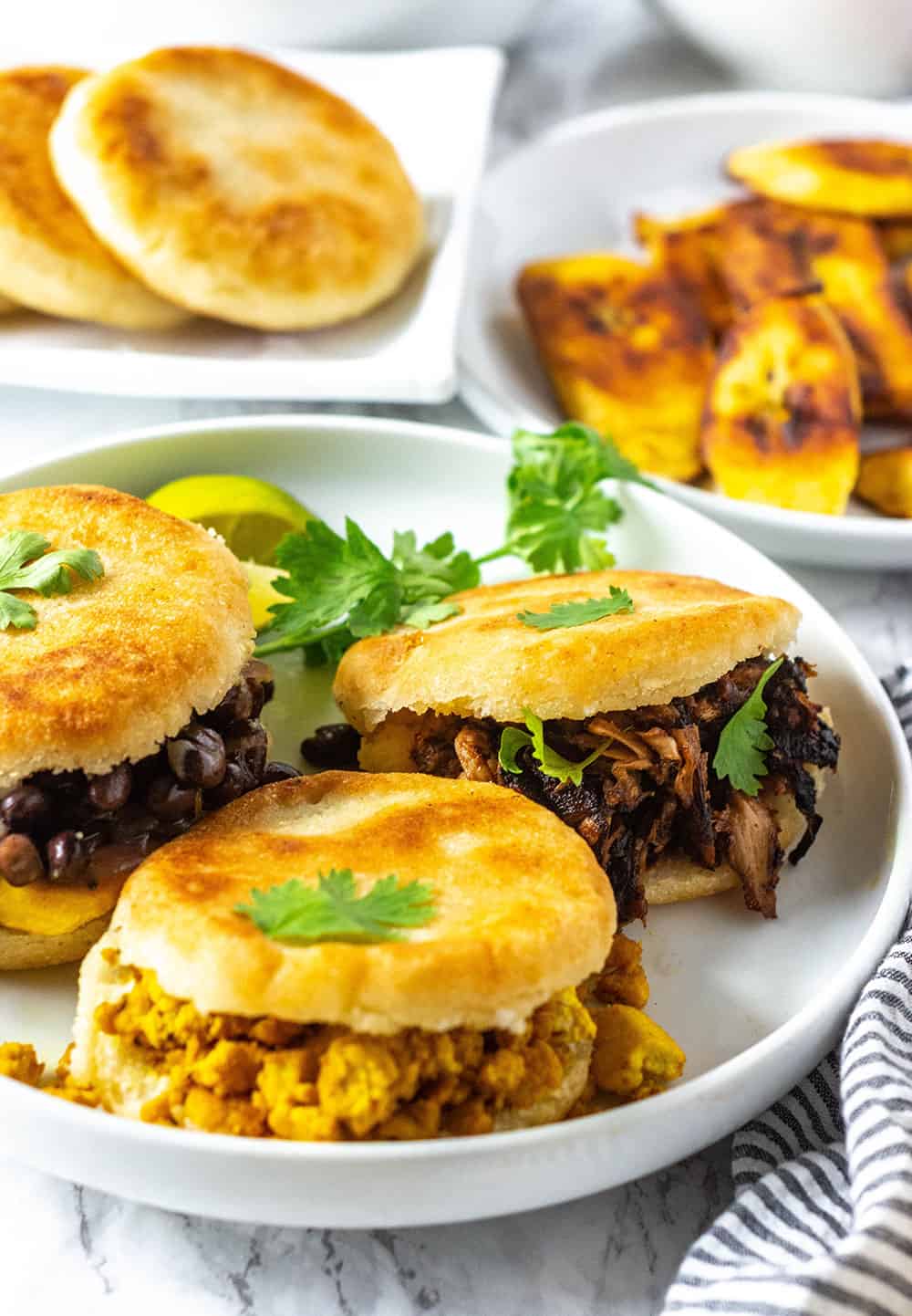 Easy Yellow Cornmeal Arepas