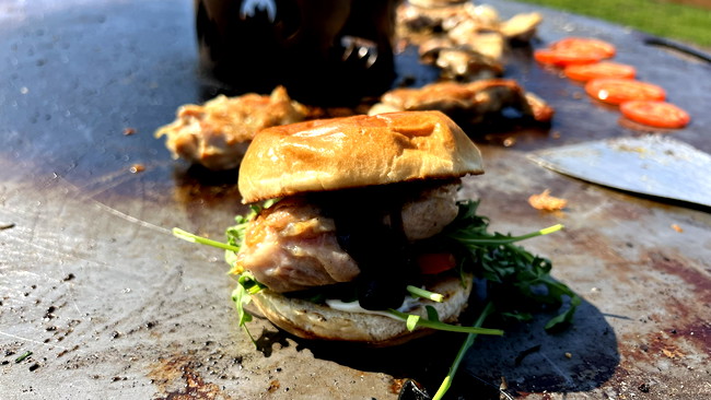 Image of Hähnchen Burger mit Pollo Fino