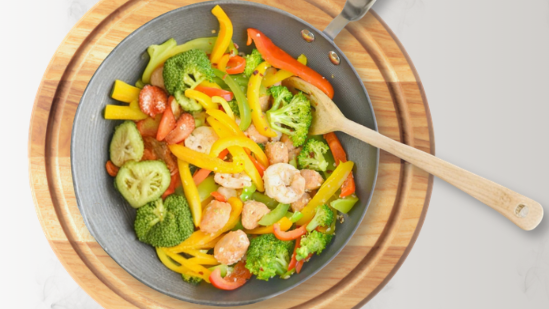 Image of Spicy Shrimp & Sausage Stir Fry