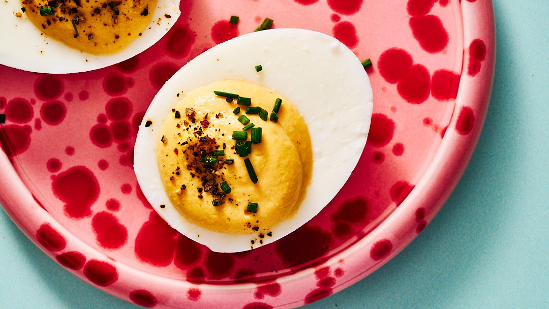 Gefüllte Eier für den Osterbrunch