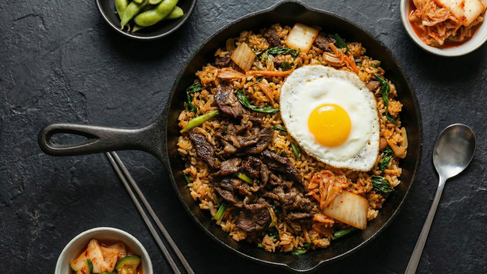 Image of Korean BBQ Spicy Fried Rice