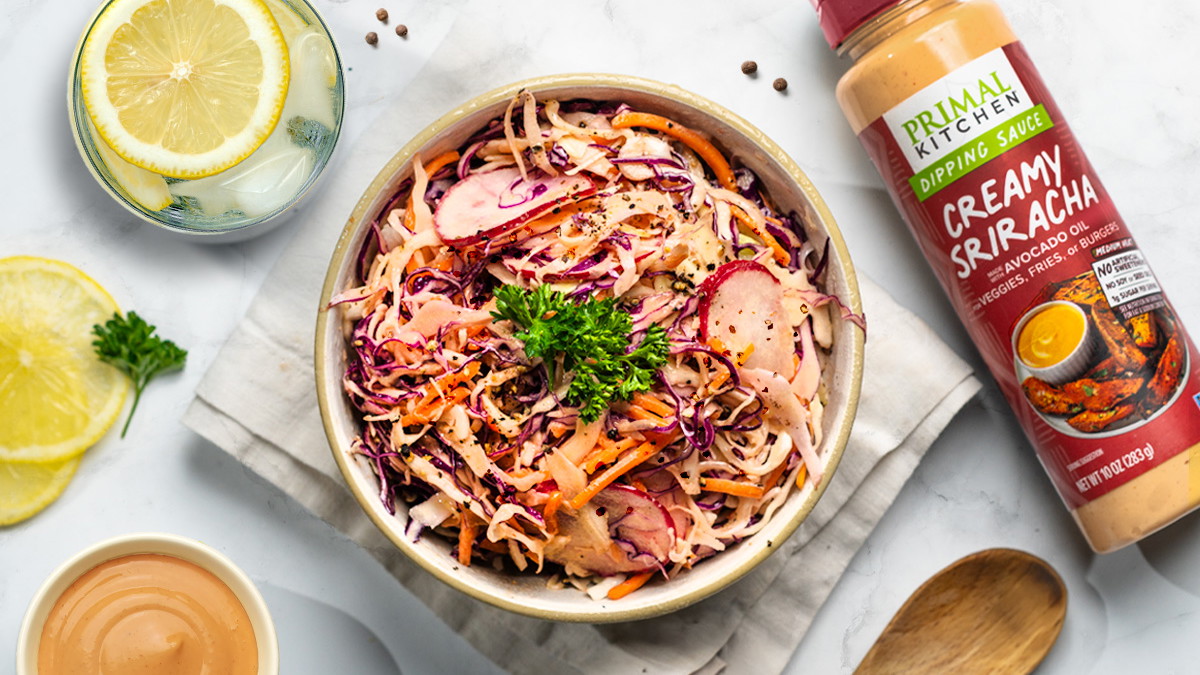 Image of Creamy Sriracha Slaw