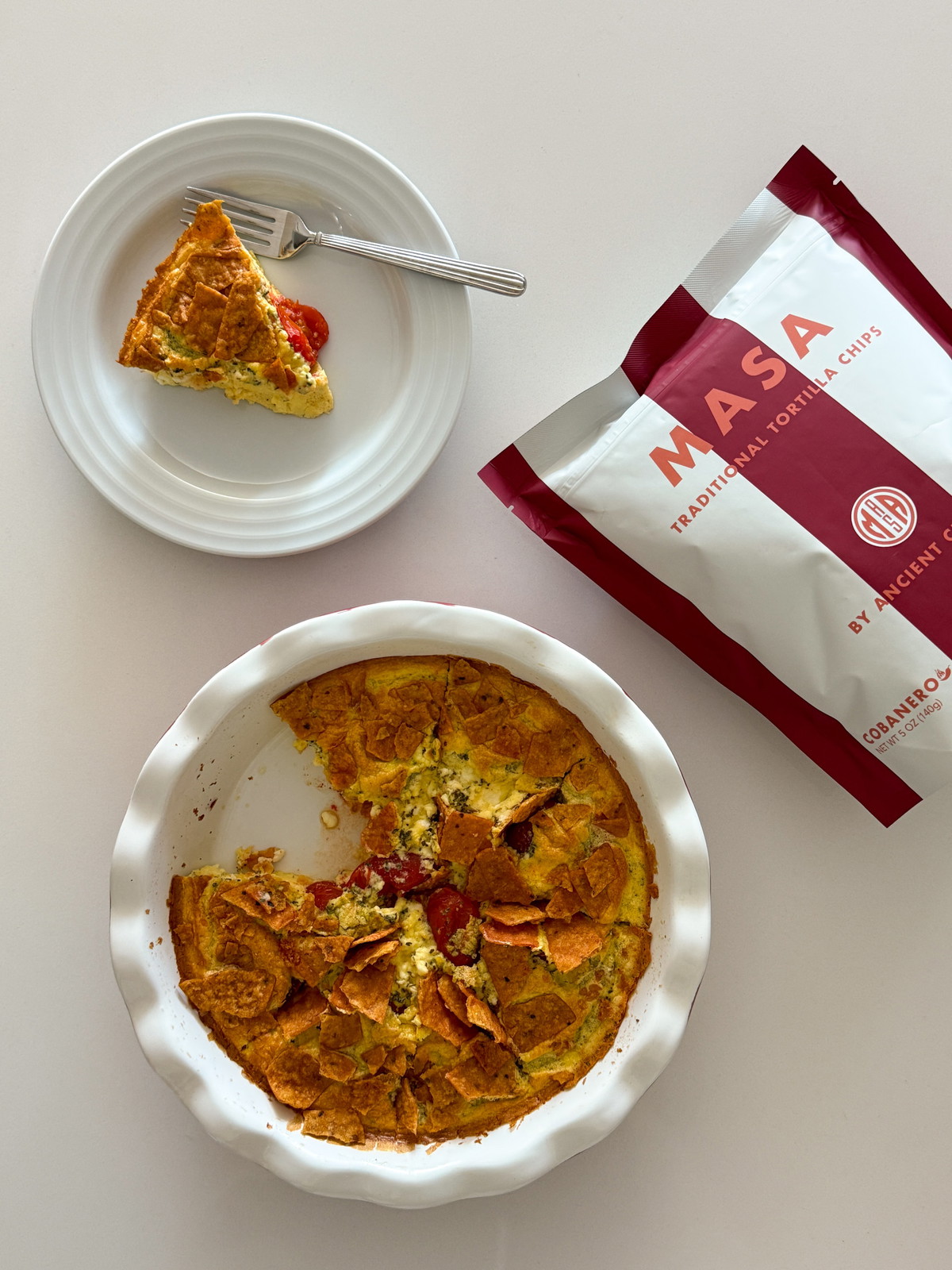 Easy Feta and Tomato Frittata