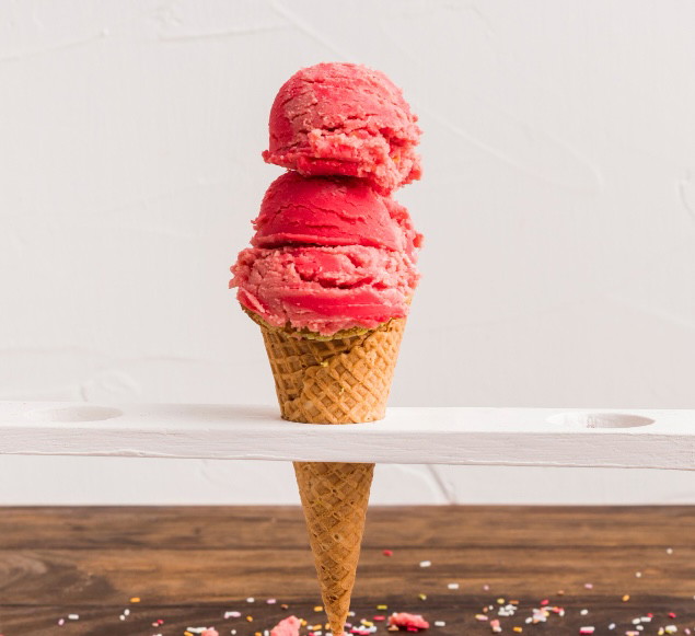 Cinnamon Red Hot Ice Cream