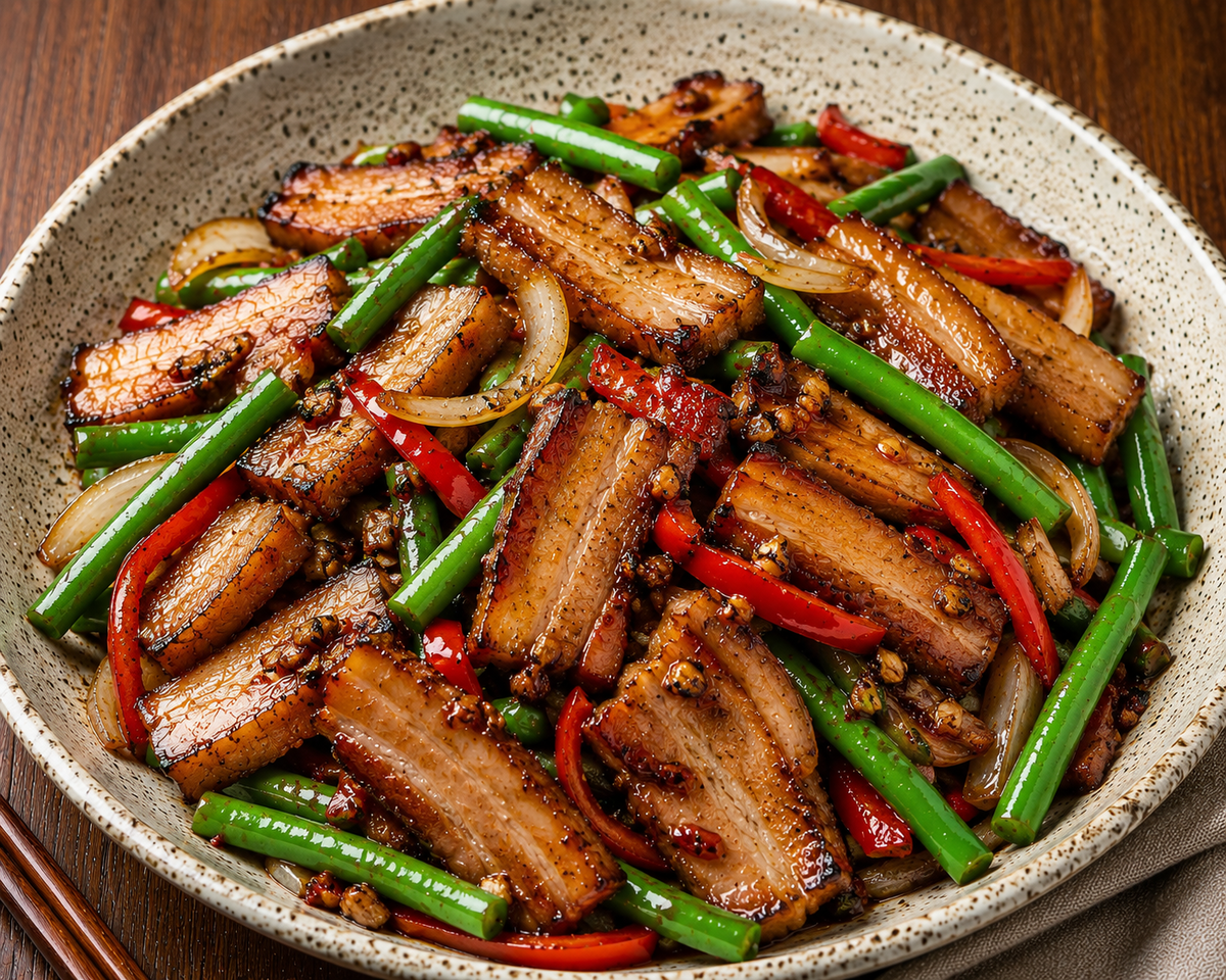 Leftover Roast Pork Special