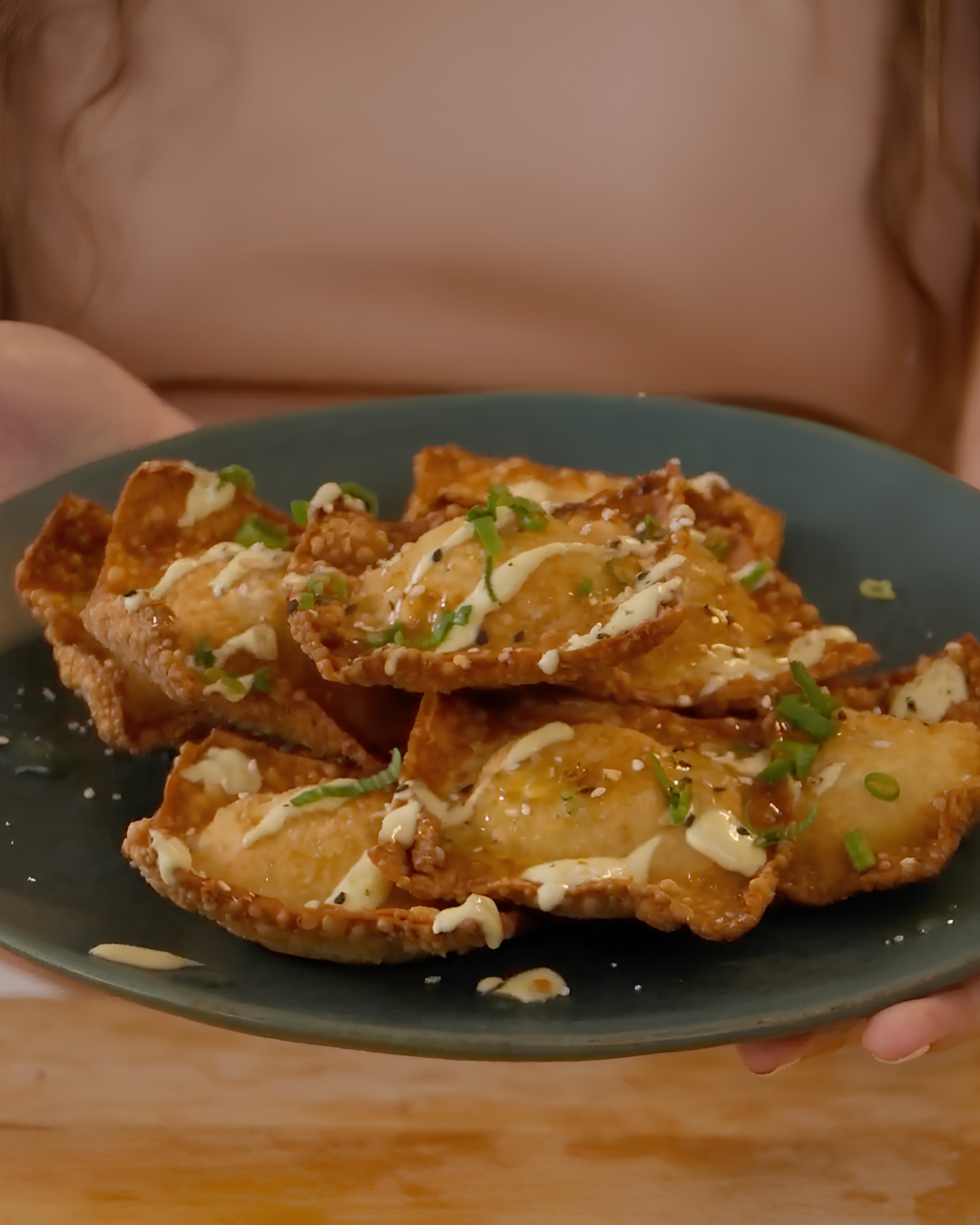 Crab Rangoon Nachos