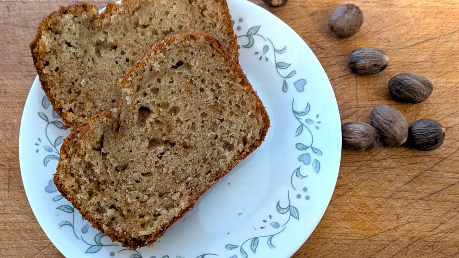 Nutmeg Yogurt Cake