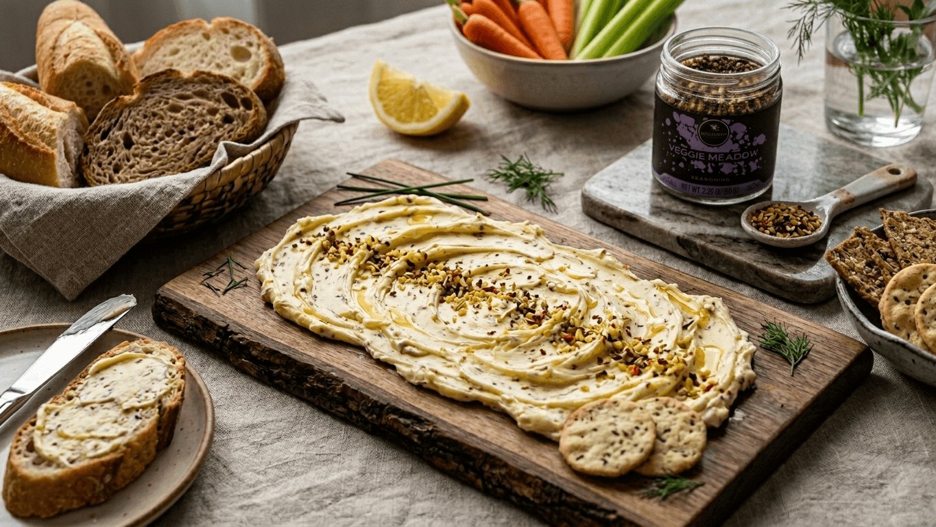 Veggie Meadow Butter Board