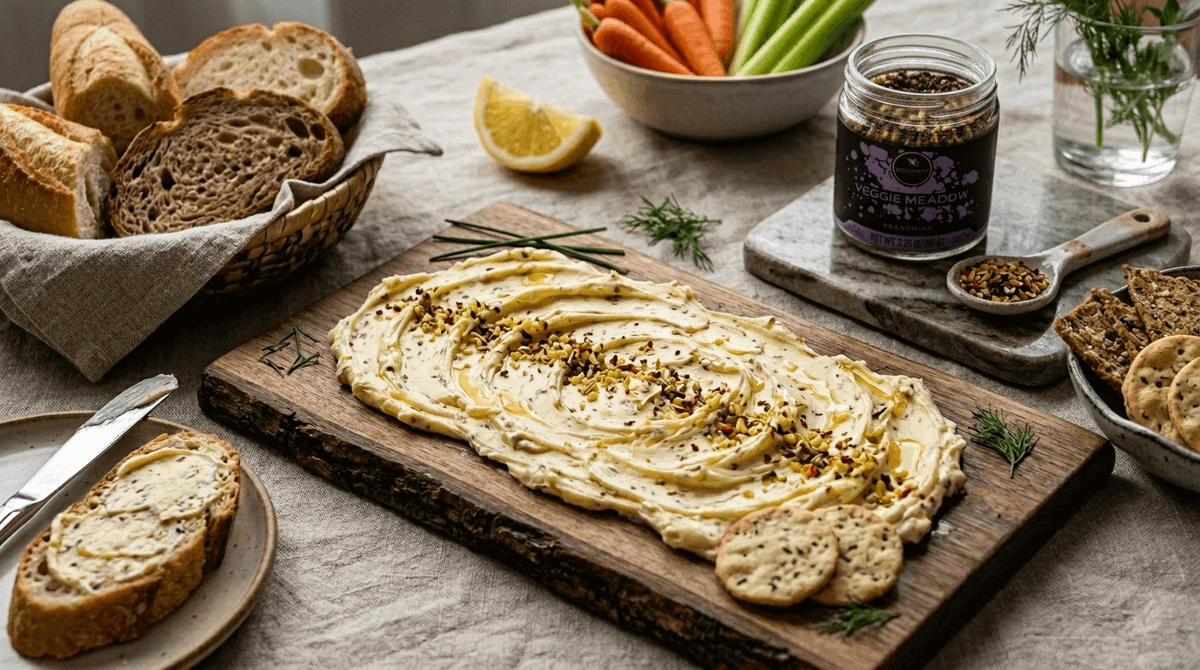 Veggie Meadow Butter Board