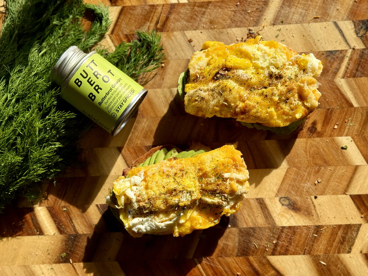 Honey Cheddar Egg Avocado Toast