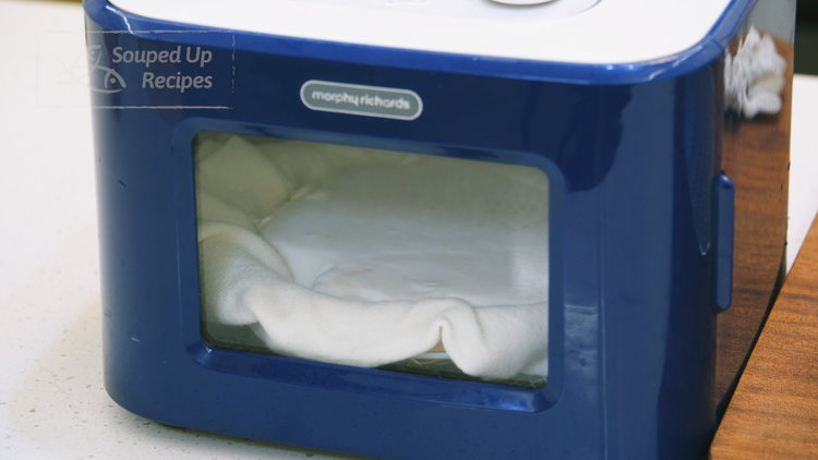 Image of Dry the starch in a dehydrator at 35°C (95°F) for...