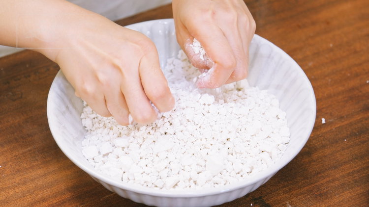 Image of Once fully dry, crush it into coarse granules or grind...