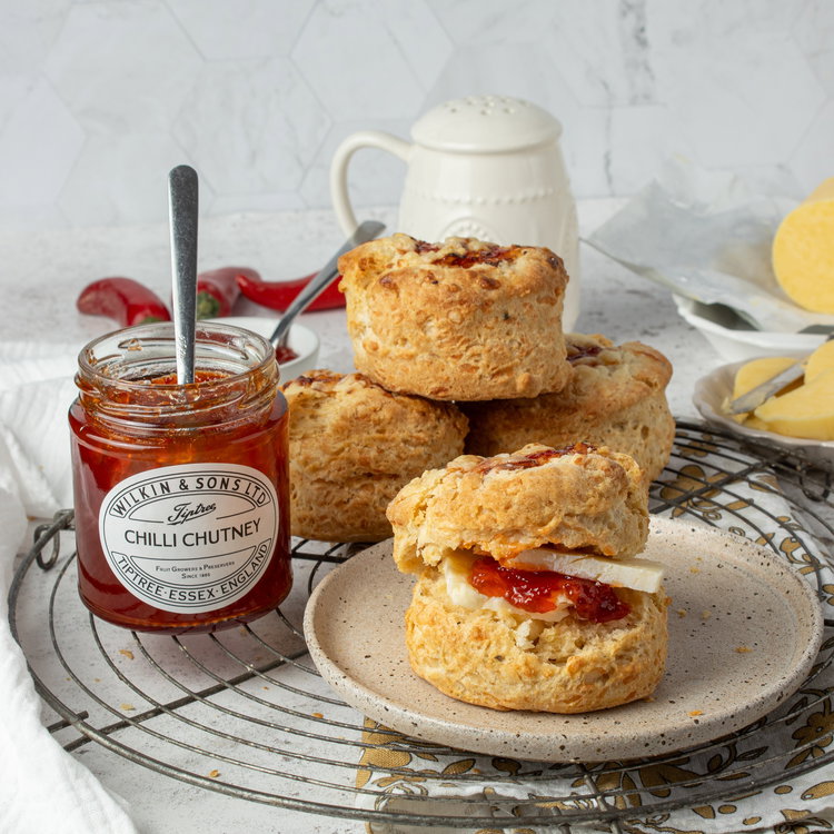 Image of Serve warm, spread with salted butter, more Chilli Chutney and...