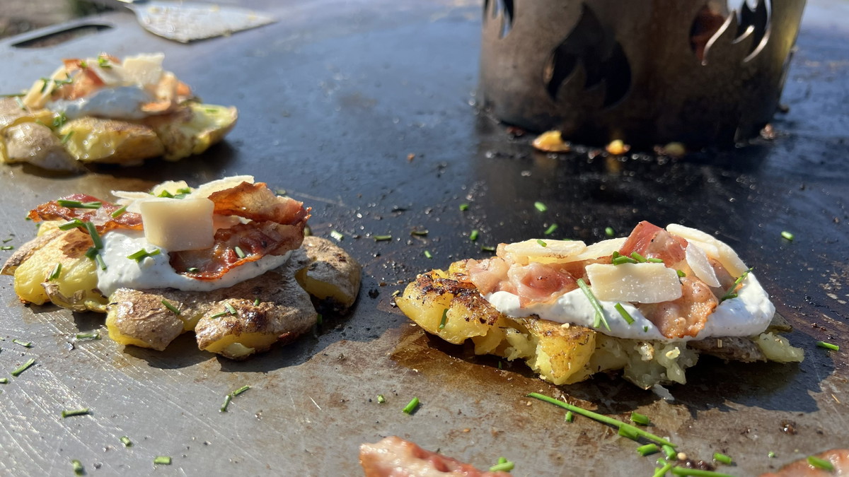 Quetschkartoffel vom Grill