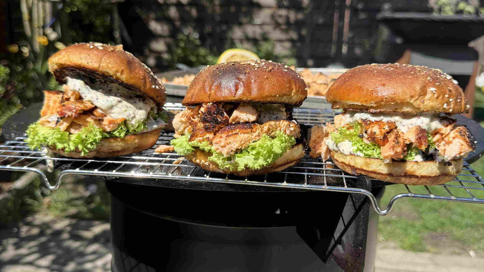 Image of Pulled Lachs Burger – Grillaholic Style