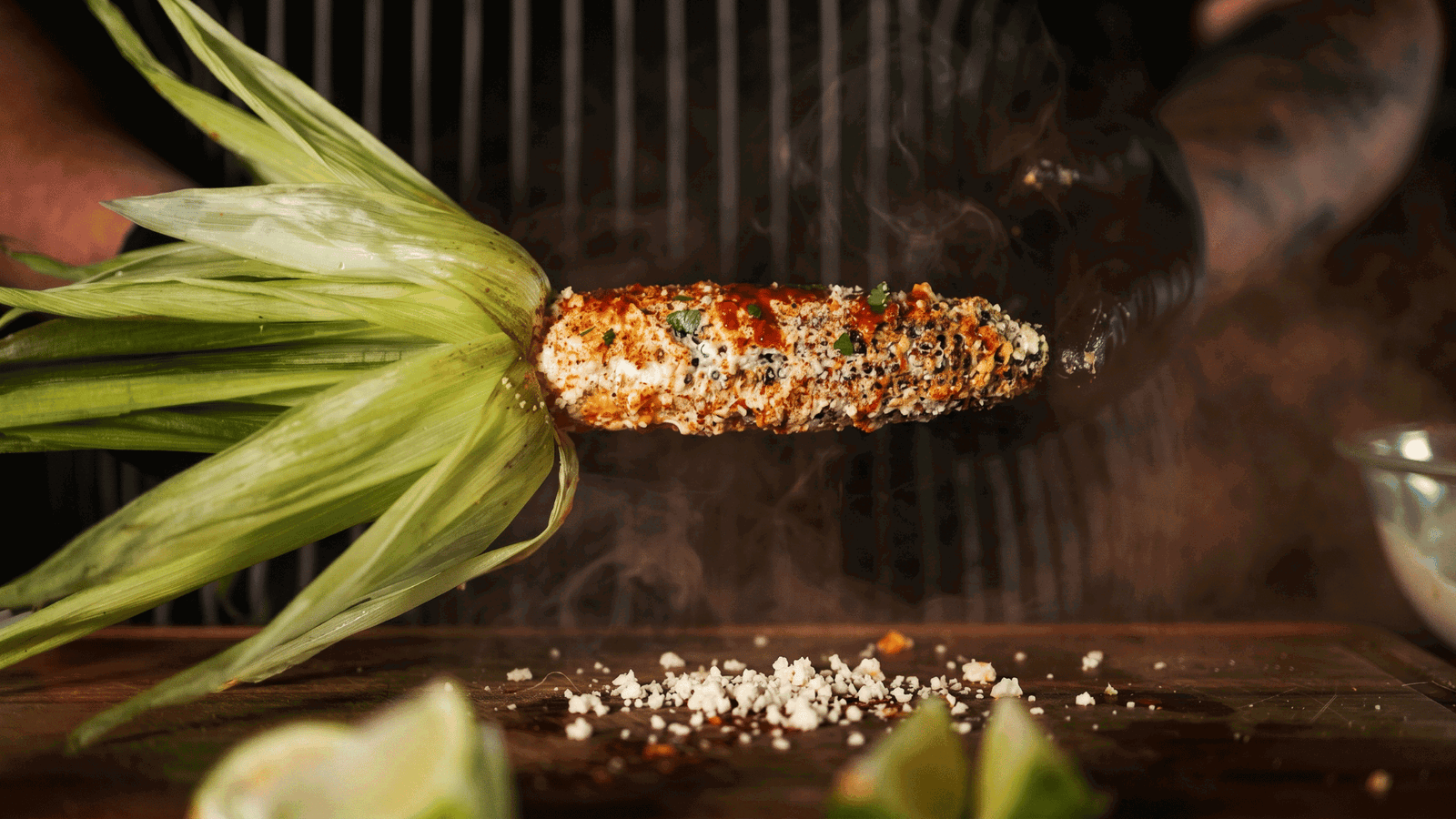 Fire-Roasted Elote