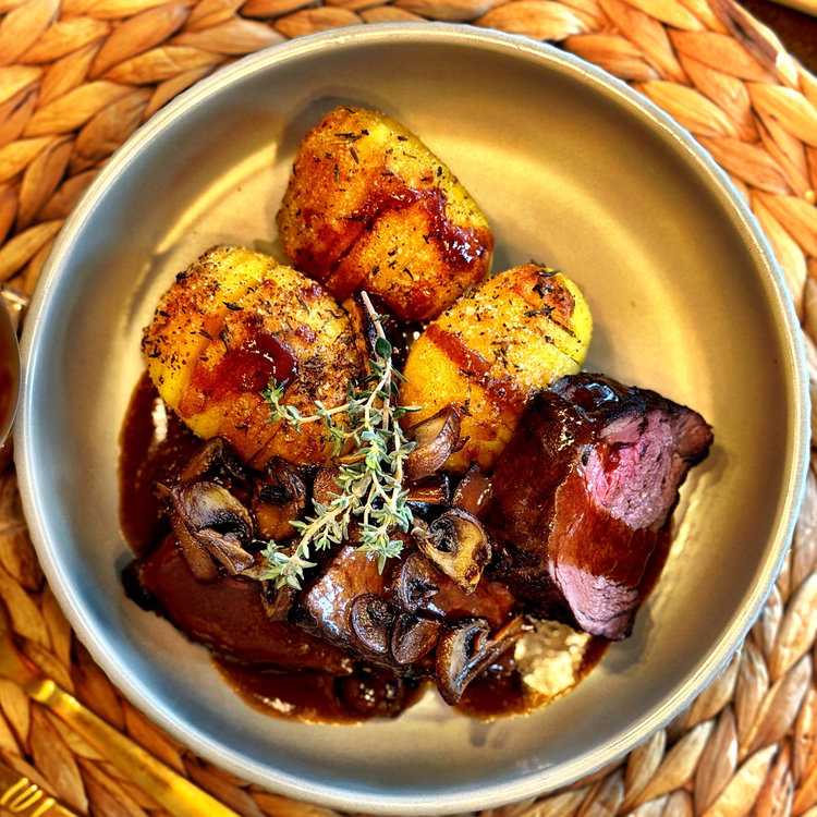 Image of Take out the meat, let it rest for 5-10 minutes...