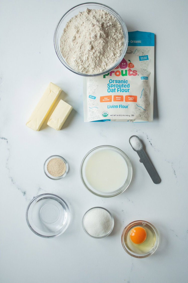 Image of Mix together warm water, yeast, and 1 Tablespoon of sugar...