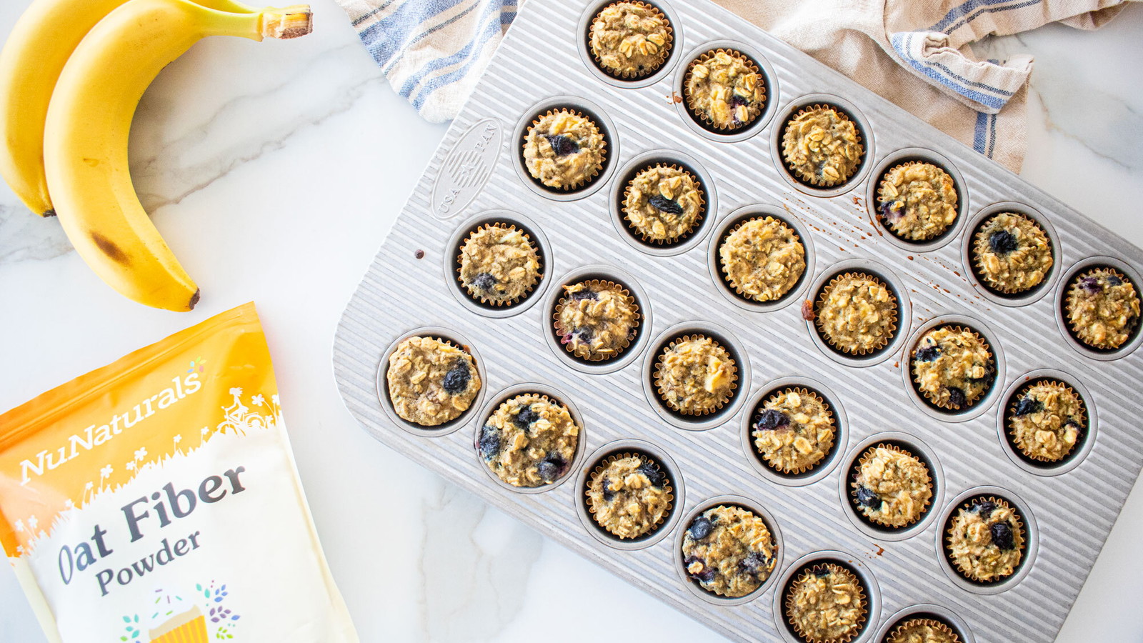 Lemon Blueberry Mini Muffins