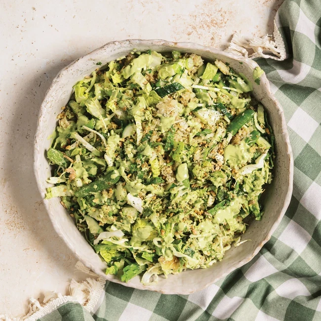 Image of Green Goddess Crispy Rice Salad 