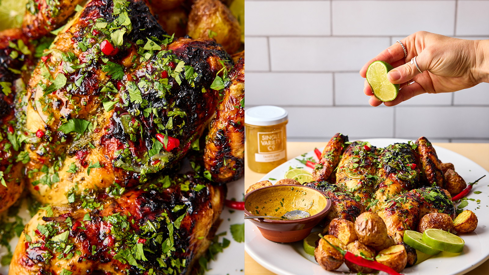 Image of Summer Roast Chicken with Tahiti Lime Marmalade and Chilli