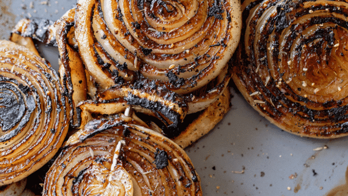 BBQ Glazed Onions