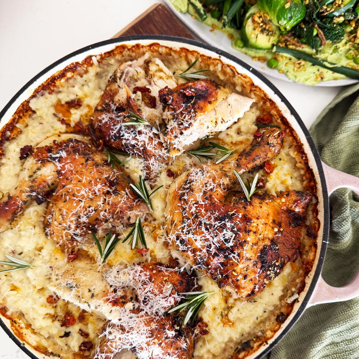 One Pot Chicken Risotto