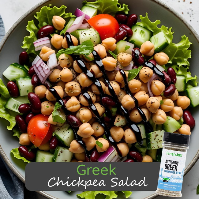 Greek Chickpea Salad