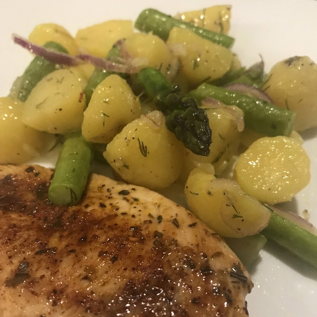 Image of Potato and Asparagus Salad