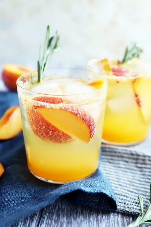 Peach Tea & Tonic