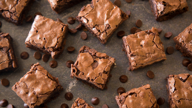 brownie squares