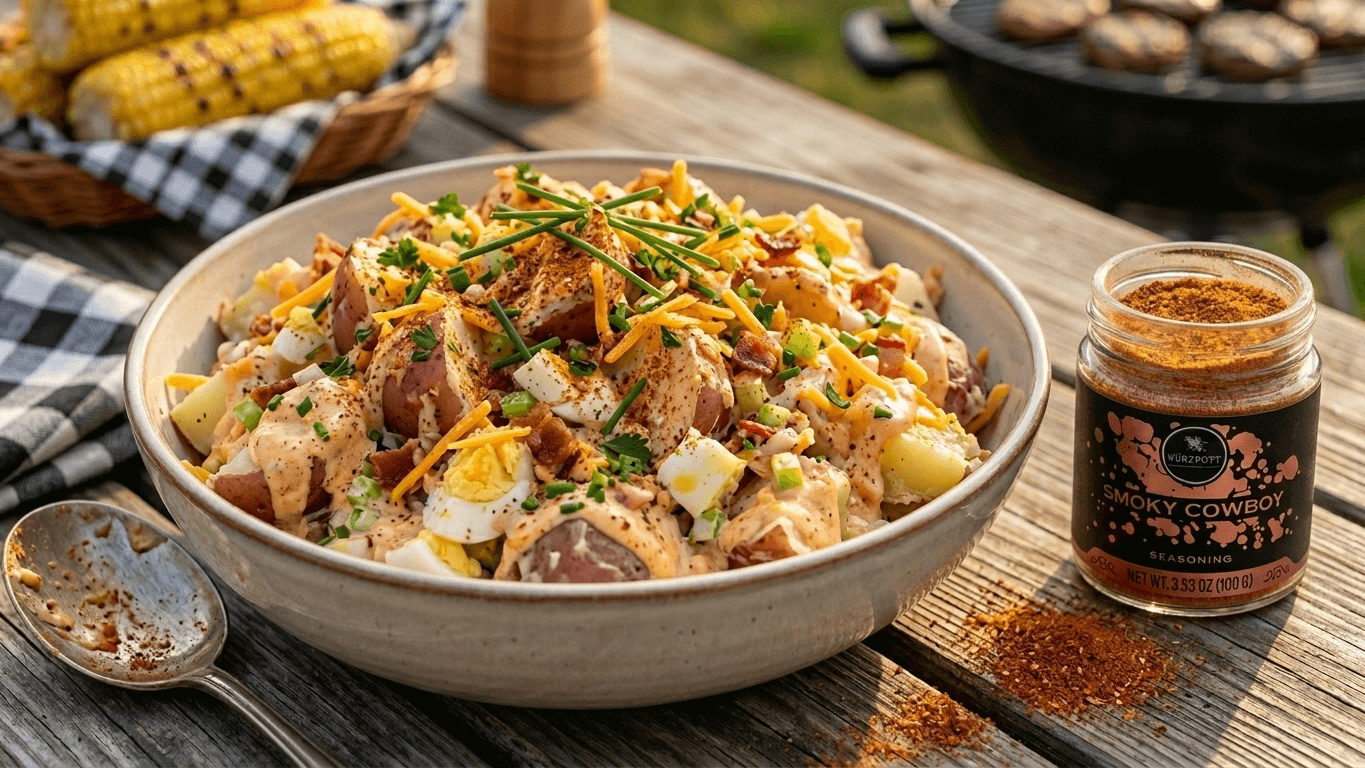 Smoky Cowboy Potato Salad