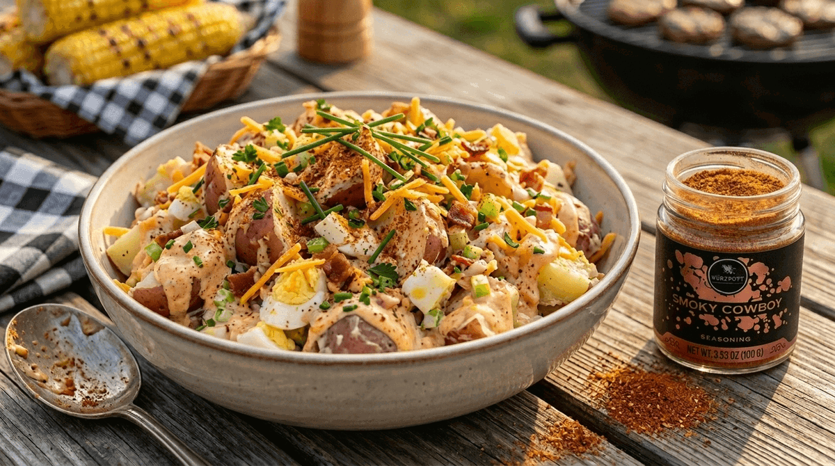 Smoky Cowboy Potato Salad