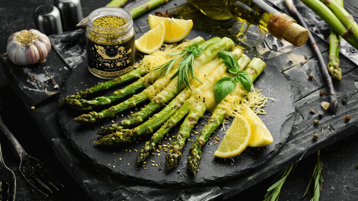 Roasted Lemon Pepper Asparagus