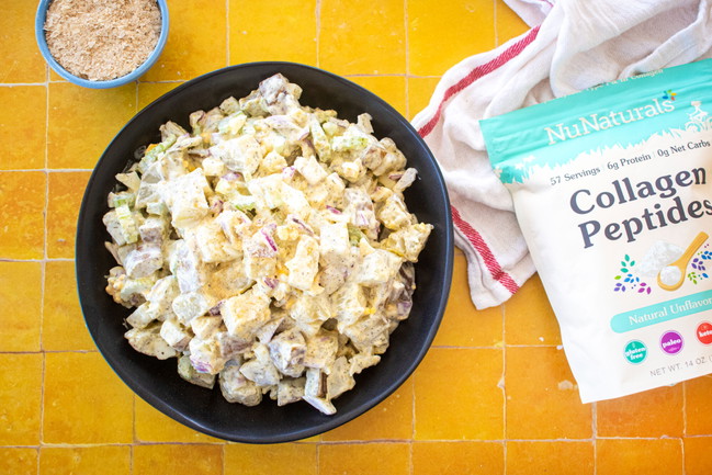 Image of Dill Potato Salad with Collagen & Nutritional Yeast