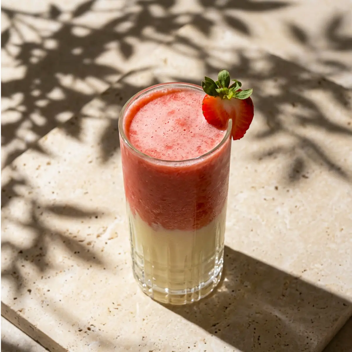 Alkoholfreier Strawberry Colada