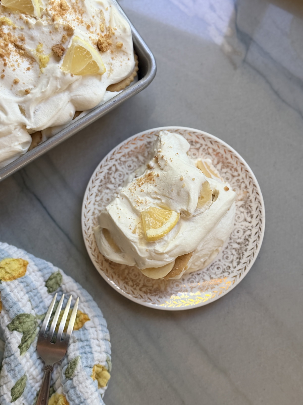 Lemon Banana Pudding