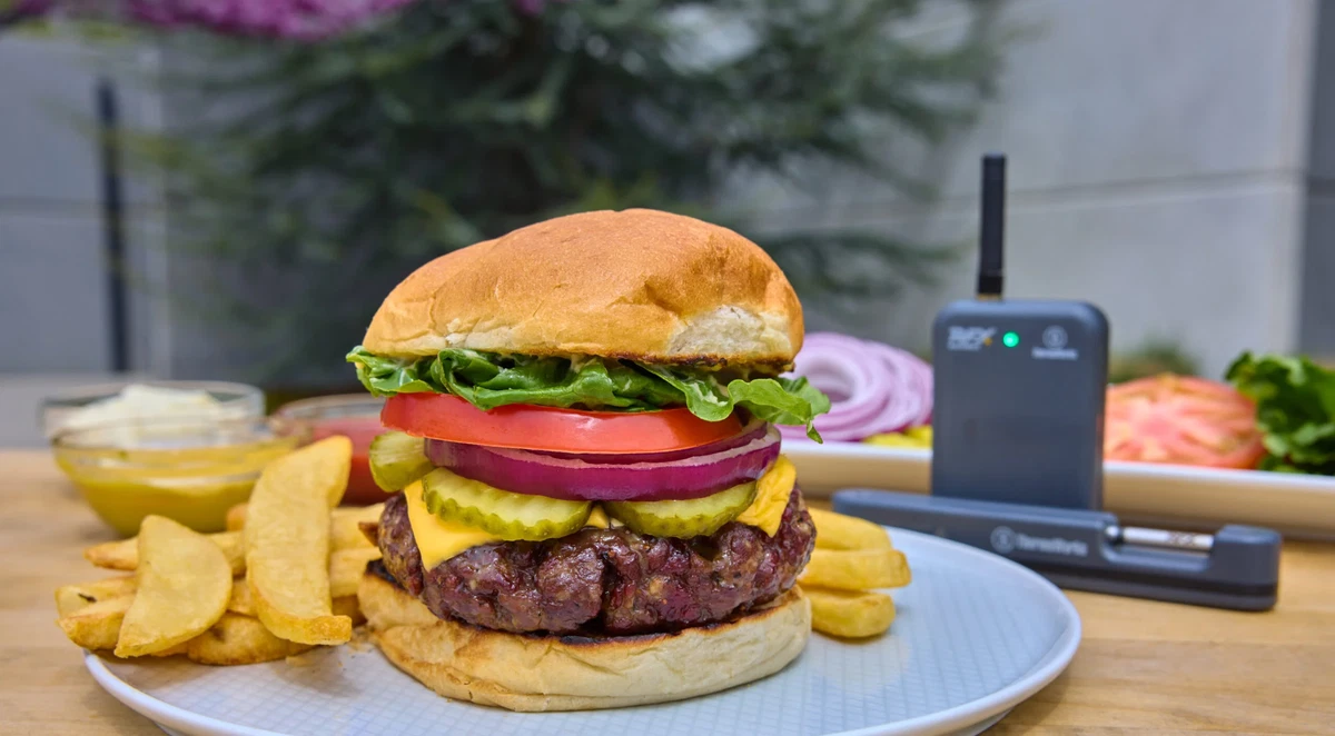 Thick, juicy burgers recipe