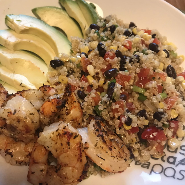 Image of Black Bean and Corn Quinoa Salad
